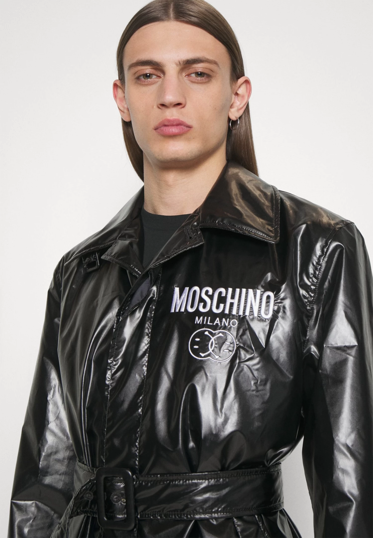 MOSCHINO Trenchcoat - Fantasy Black - Image 8