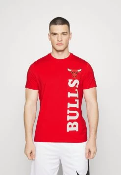 NEW ERA Nba Chicago BullsTeam Colour Tee - Club Wear - Red/White