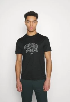 Emporio Armani Print T-Shirt - Nero