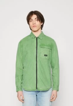 Denham Burton Zip Jacket - Summer Jacket - English Ivy Green
