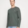 Marc O'Polo Long Sleeve Round Neck - Long Sleeved Top - Mangrove