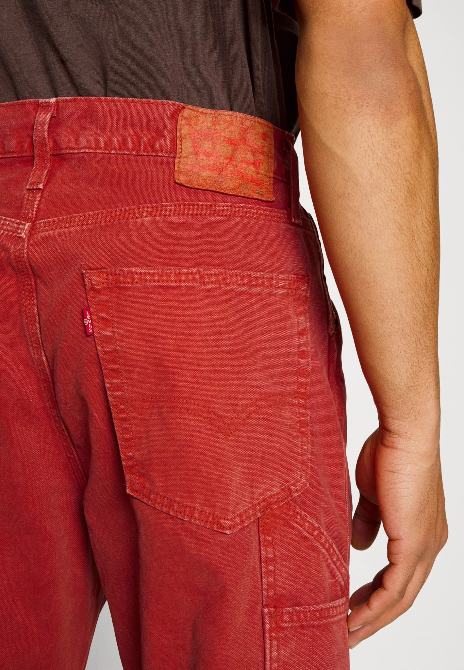 Stay Loose Carpenter - Straight Leg Jeans - Burnt Henna - Image 6