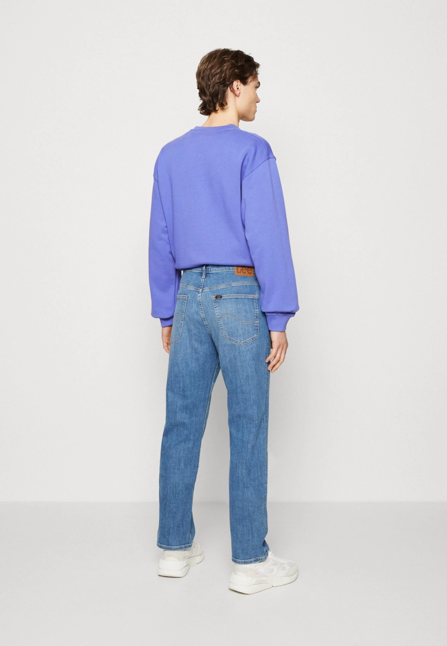 Lee Brooklyn Straight - Straight Leg Jeans - Blue Denim - Image 3