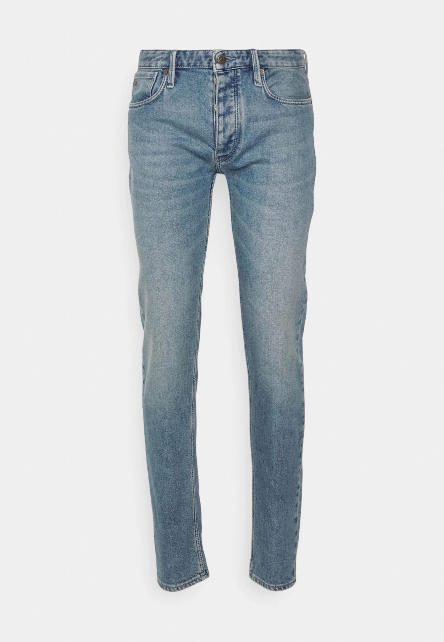 Emporio Armani Slim Fit Jeans - Denim Blu - Image 4