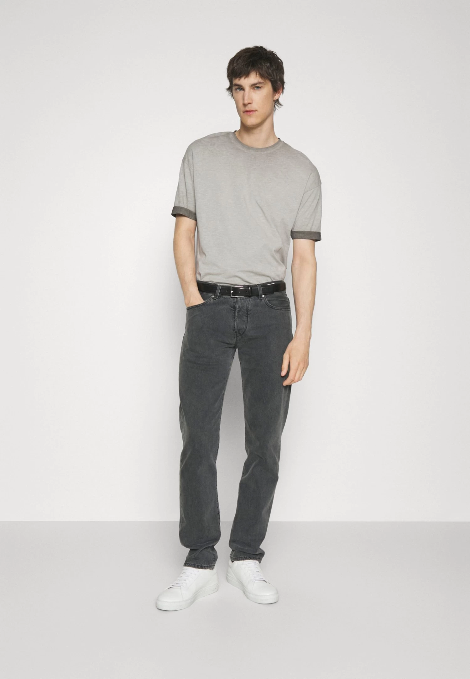 DRYKORN Thilo - Basic T-Shirt - Grey - Image 2