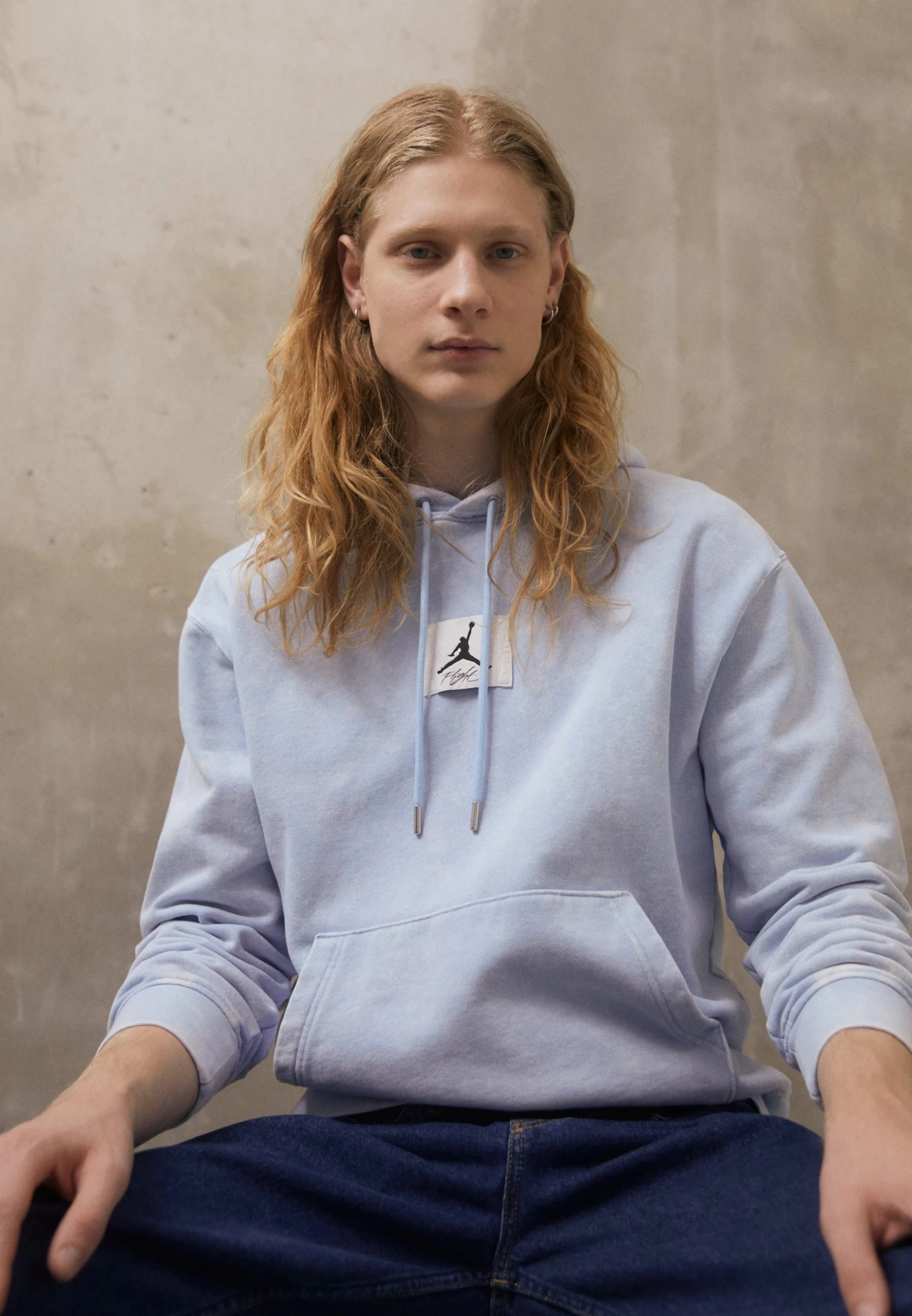 Jordan Sweatshirt - Ice Blue/Sail - Image 6