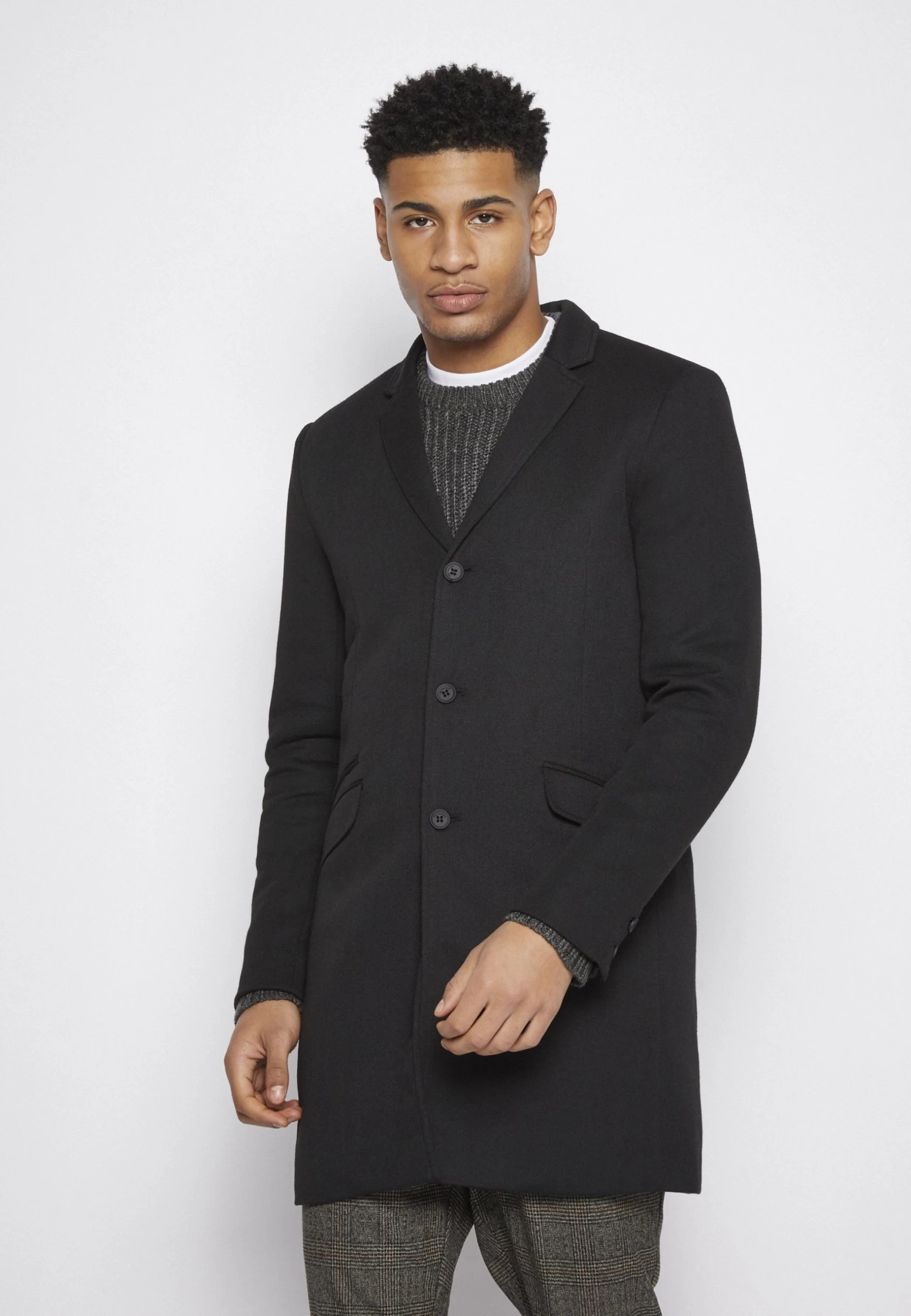 Only & Sons Onsjulian King Coat - Classic Coat - Black - Image 3