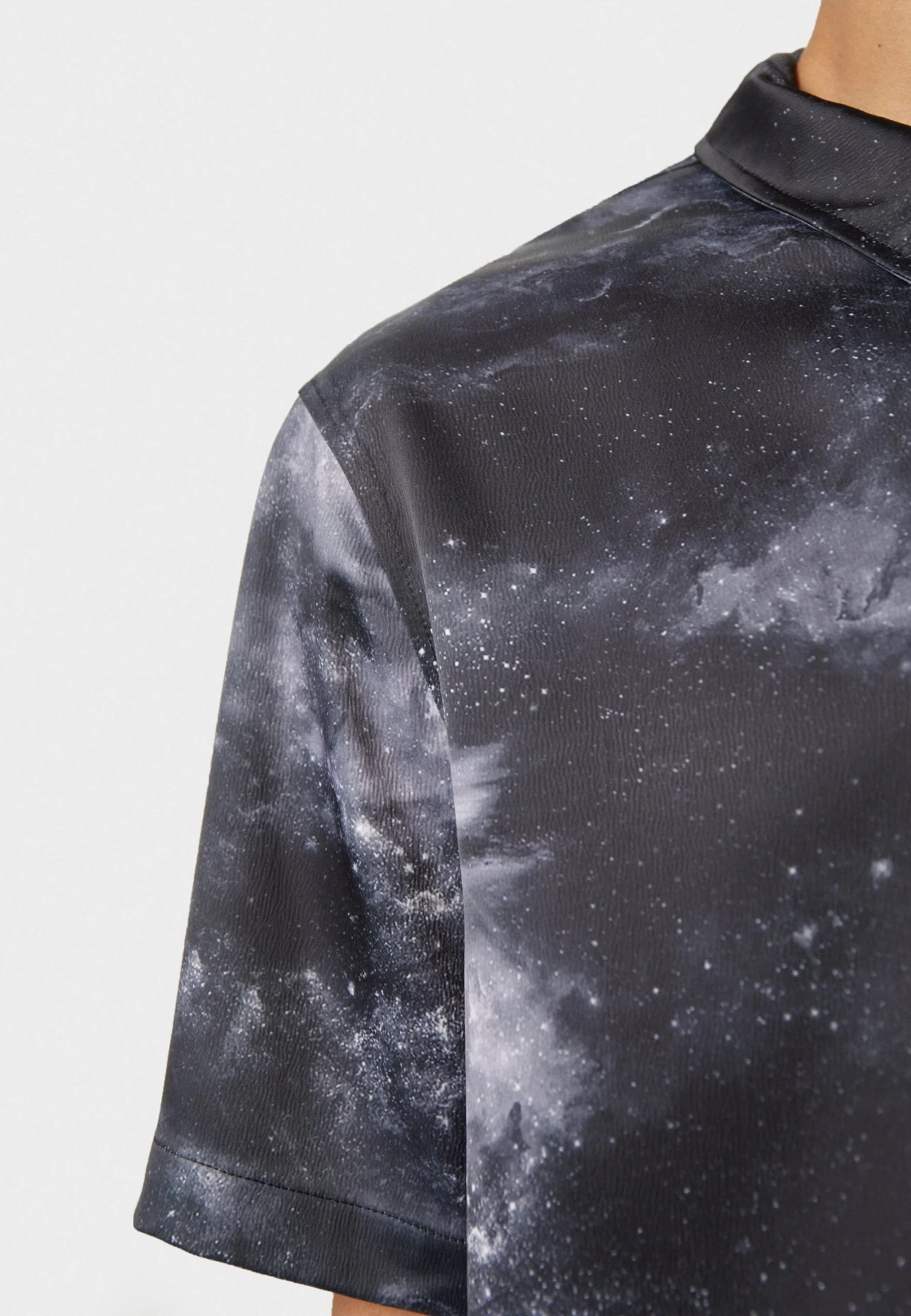 Han Kjøbenhavn Printed Summer Short Sleeve - Shirt - Grey - Image 6