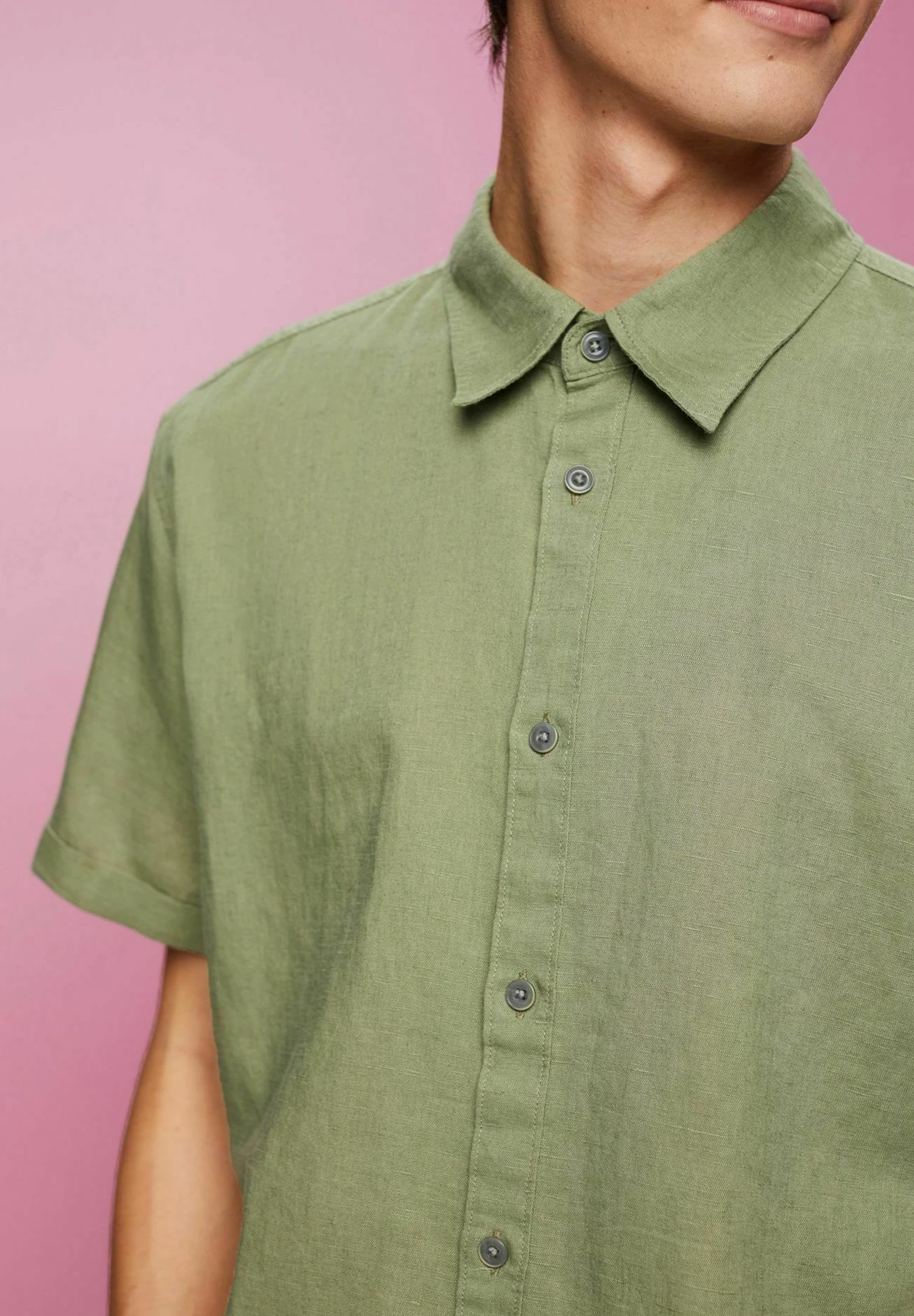 ESPRIT Shirt - Light Khaki - Image 6