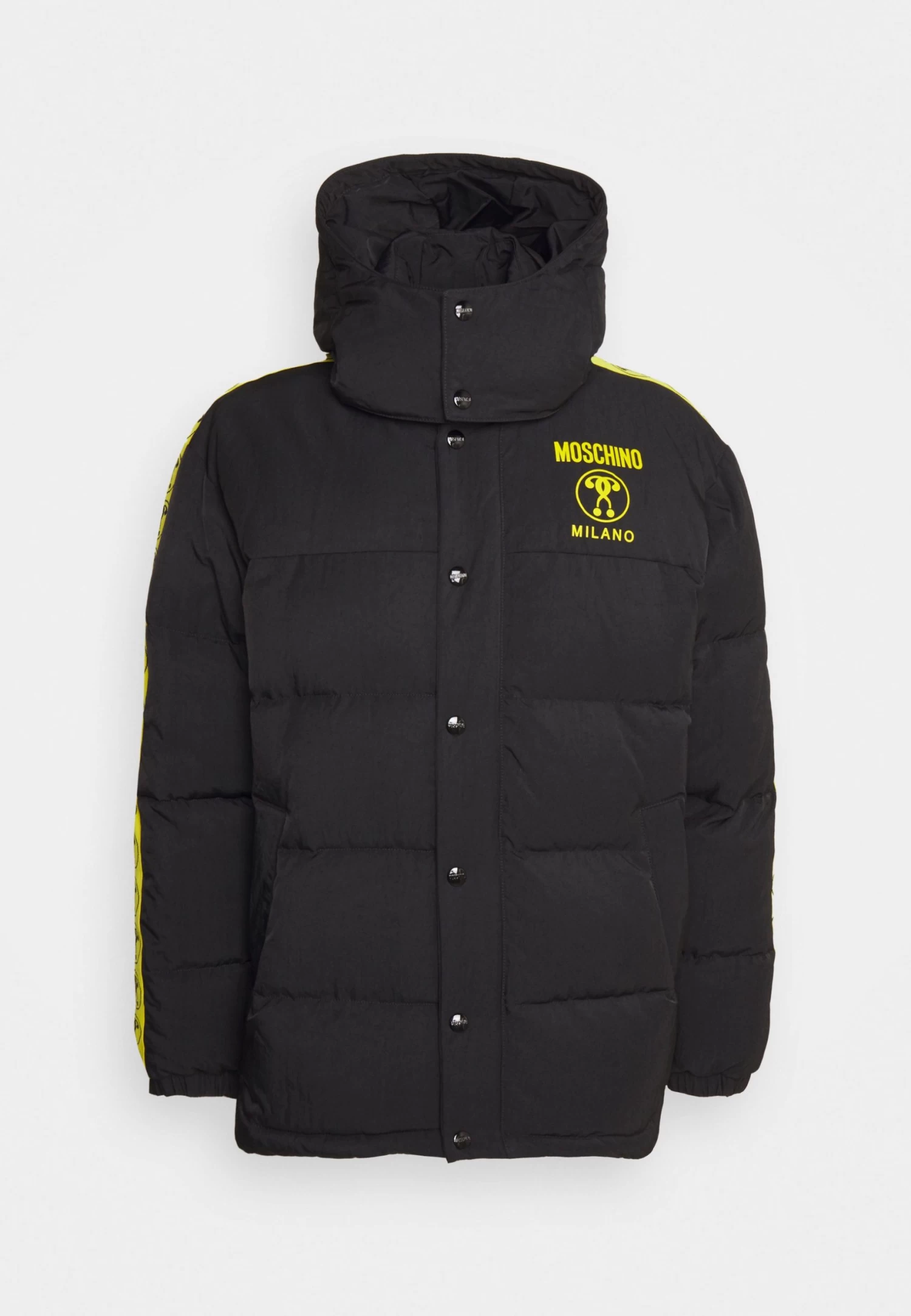 MOSCHINO Long Jacket - Winter Coat - Black - Image 7