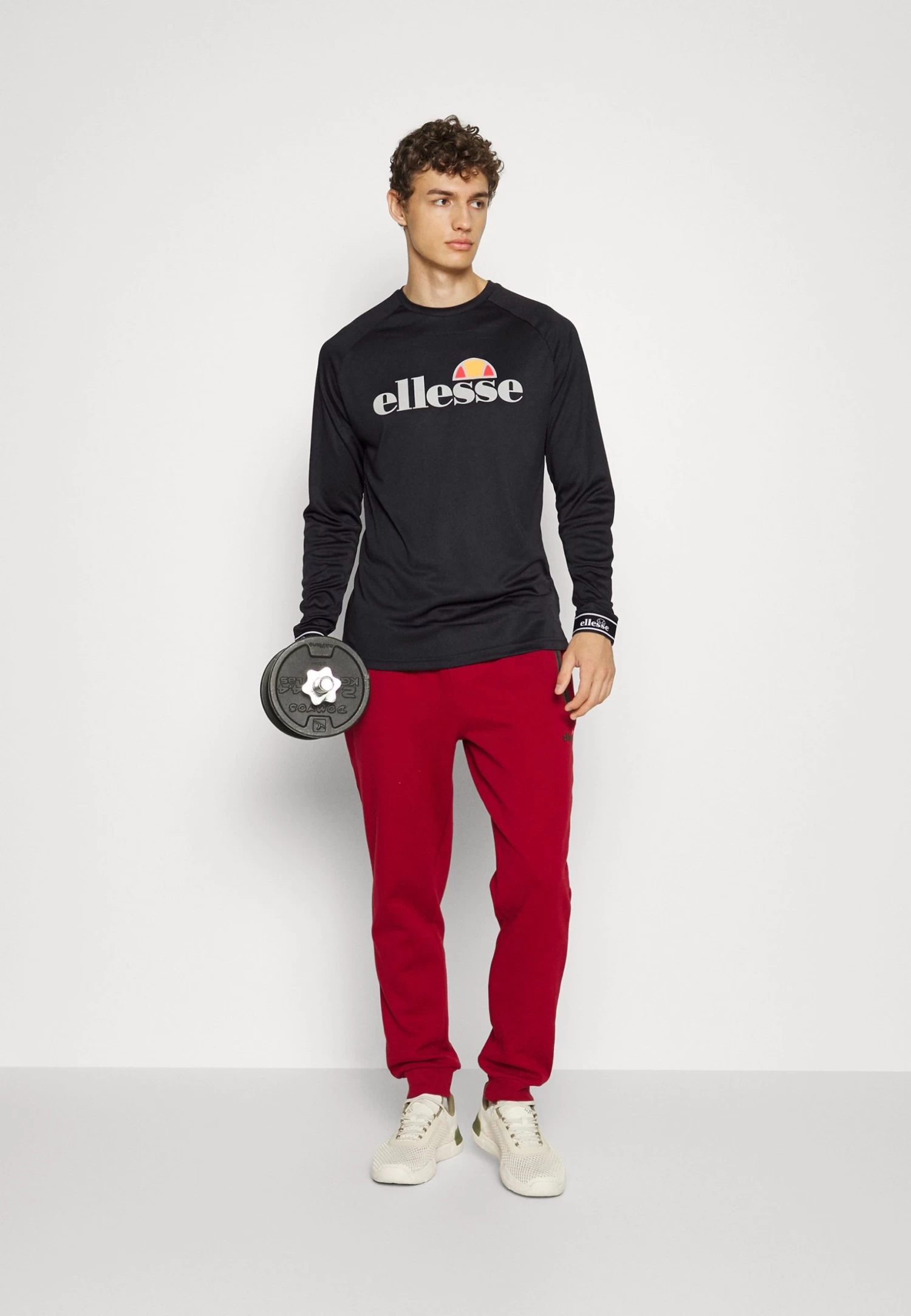 Ellesse Tario- Long Sleeved Top - Black - Image 2