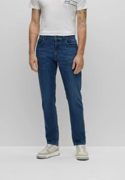 Boss Anderson - Straight Leg Jeans - Turquoise Three