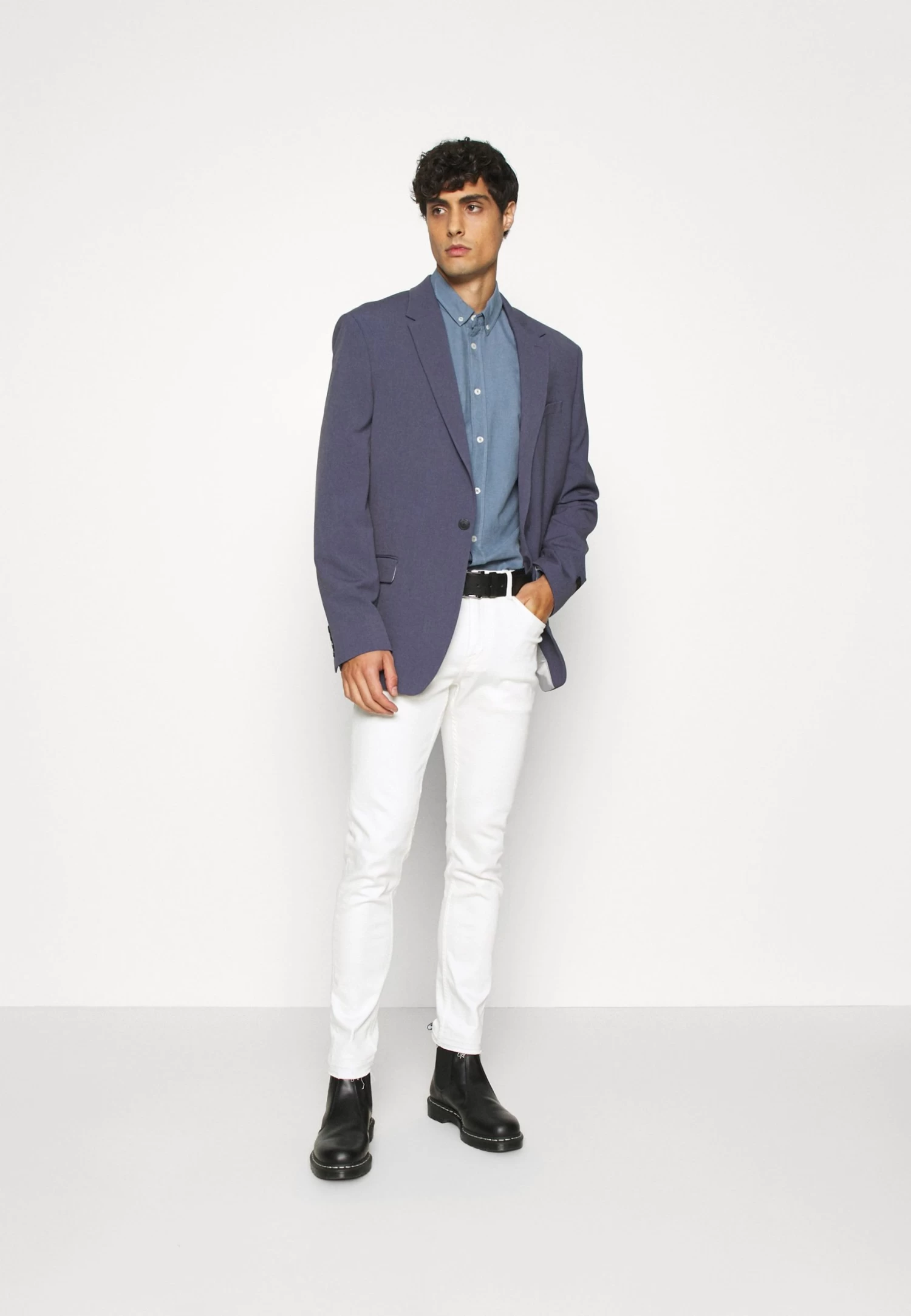 SAMSØE SAMSØE Liam Shirt - Shirt - Blue Mirage - Image 2