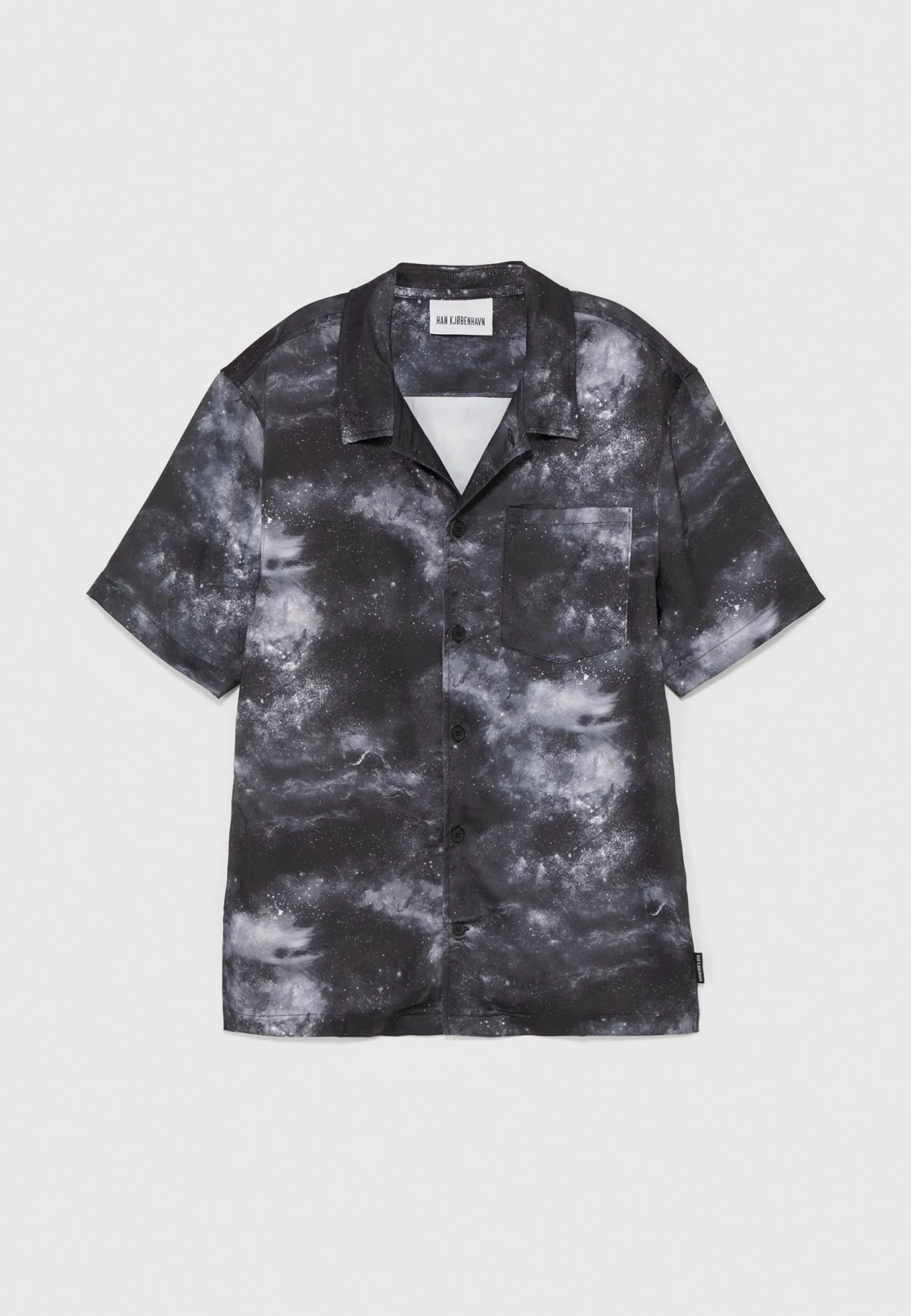 Han Kjøbenhavn Printed Summer Short Sleeve - Shirt - Grey - Image 5