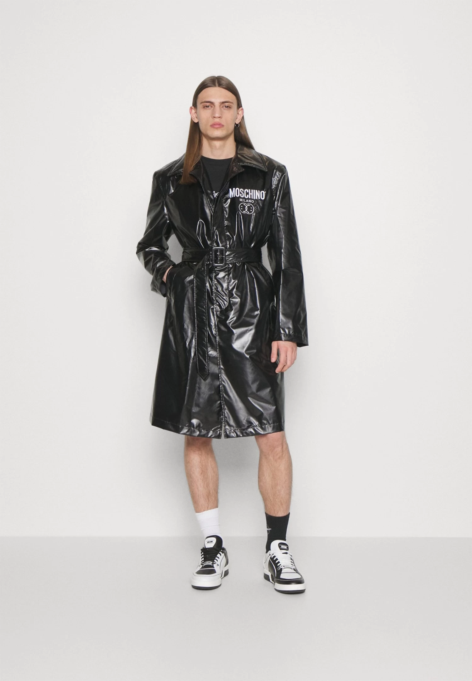 MOSCHINO Trenchcoat - Fantasy Black - Image 5