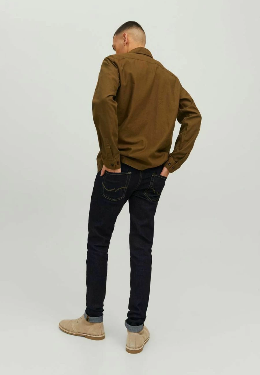 Jack & Jones Jjiglenn Jjoriginal Mf- Slim Fit Jeans - Blue Denim