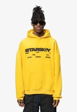 Starboy Logo Hoodie Unisex - Sweatshirt - Yellow