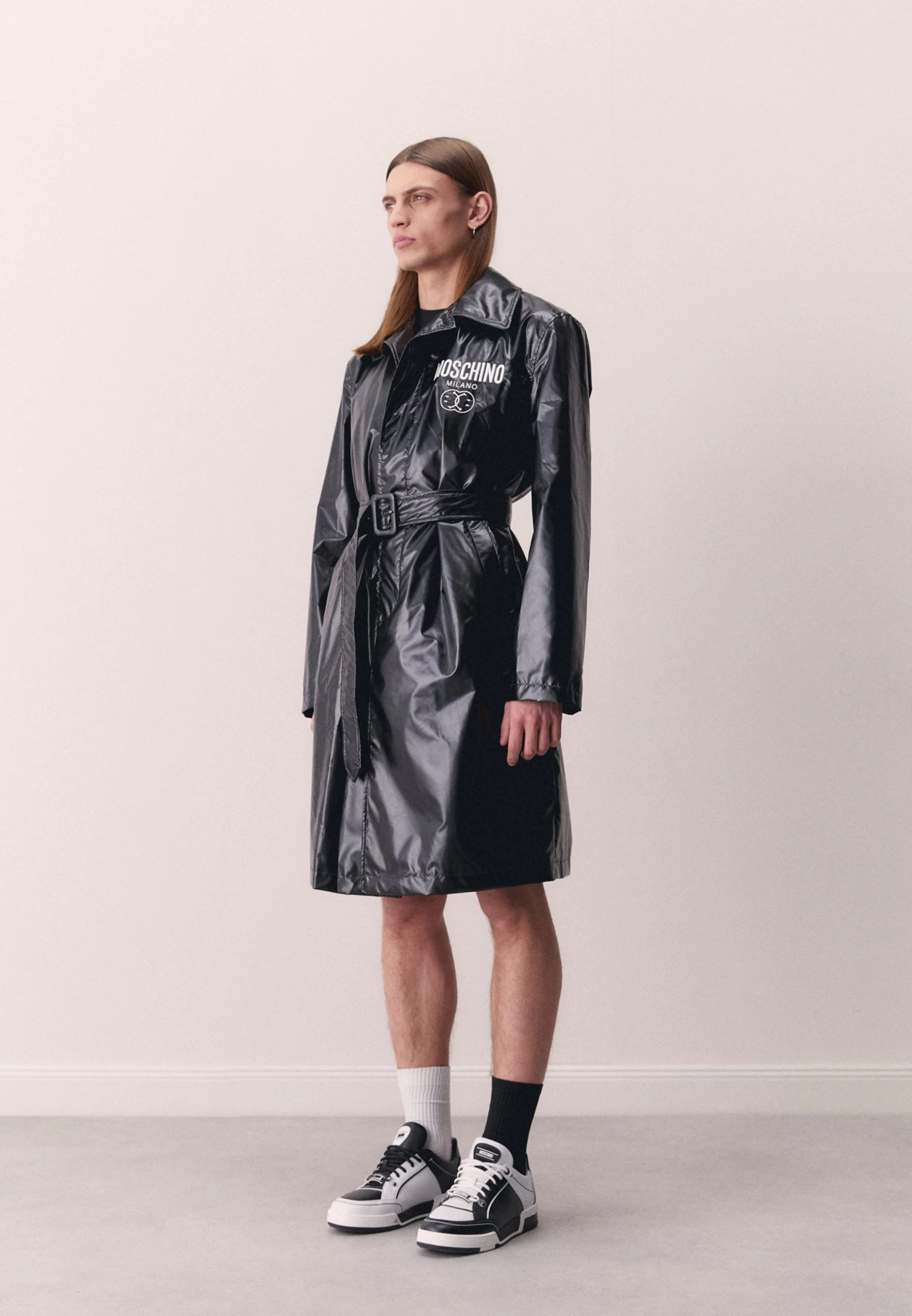MOSCHINO Trenchcoat - Fantasy Black - Image 2