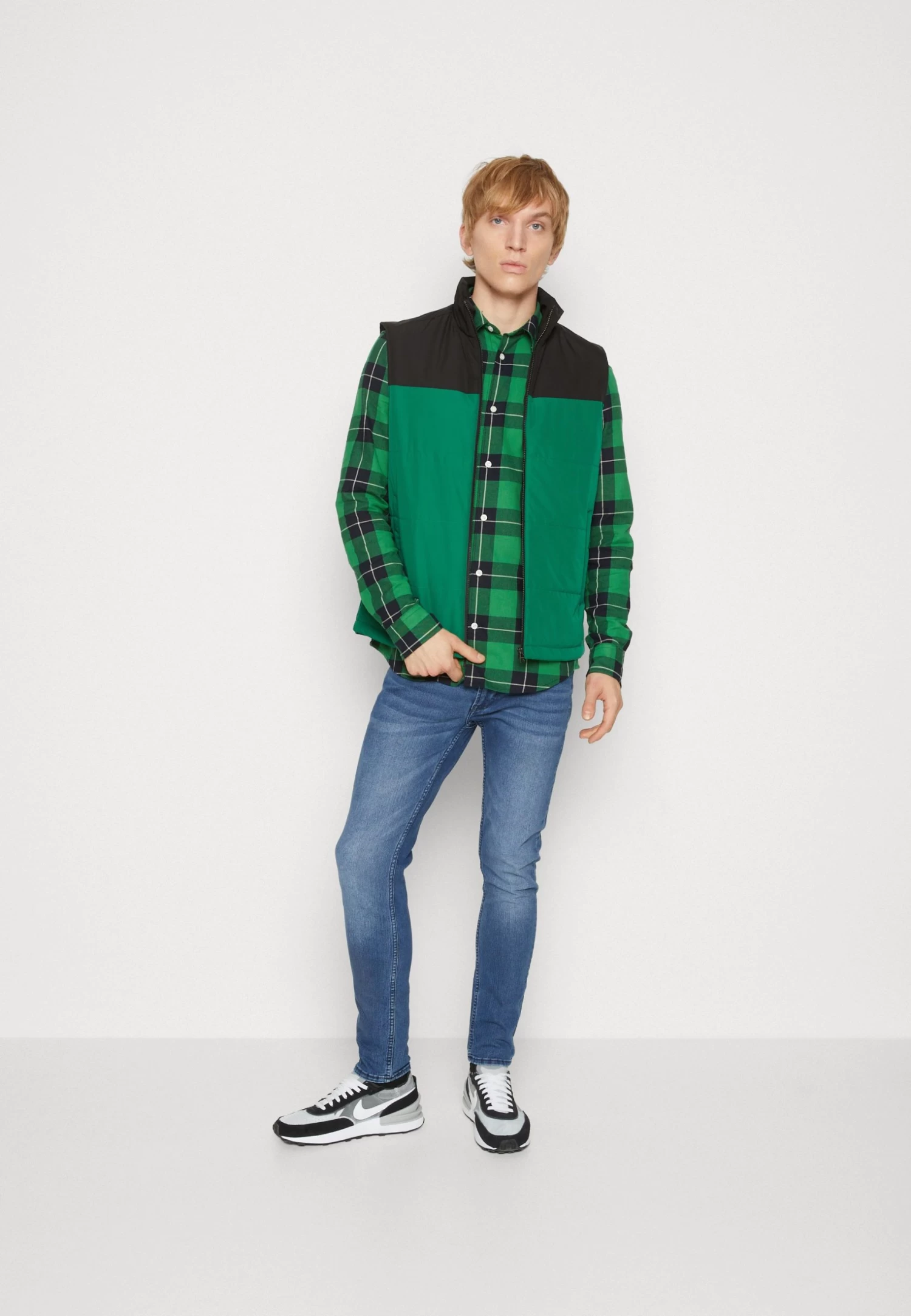 Only & Sons Onsari Slim Shirt - Shirt - Medium Green - Image 2