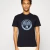 Napapijri Bollo - Print T-Shirt - Blue Marine