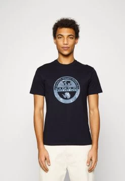 Napapijri Bollo - Print T-Shirt - Blue Marine