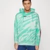 Alpha Industries Tie Dye- Hoodie - Atomic Green
