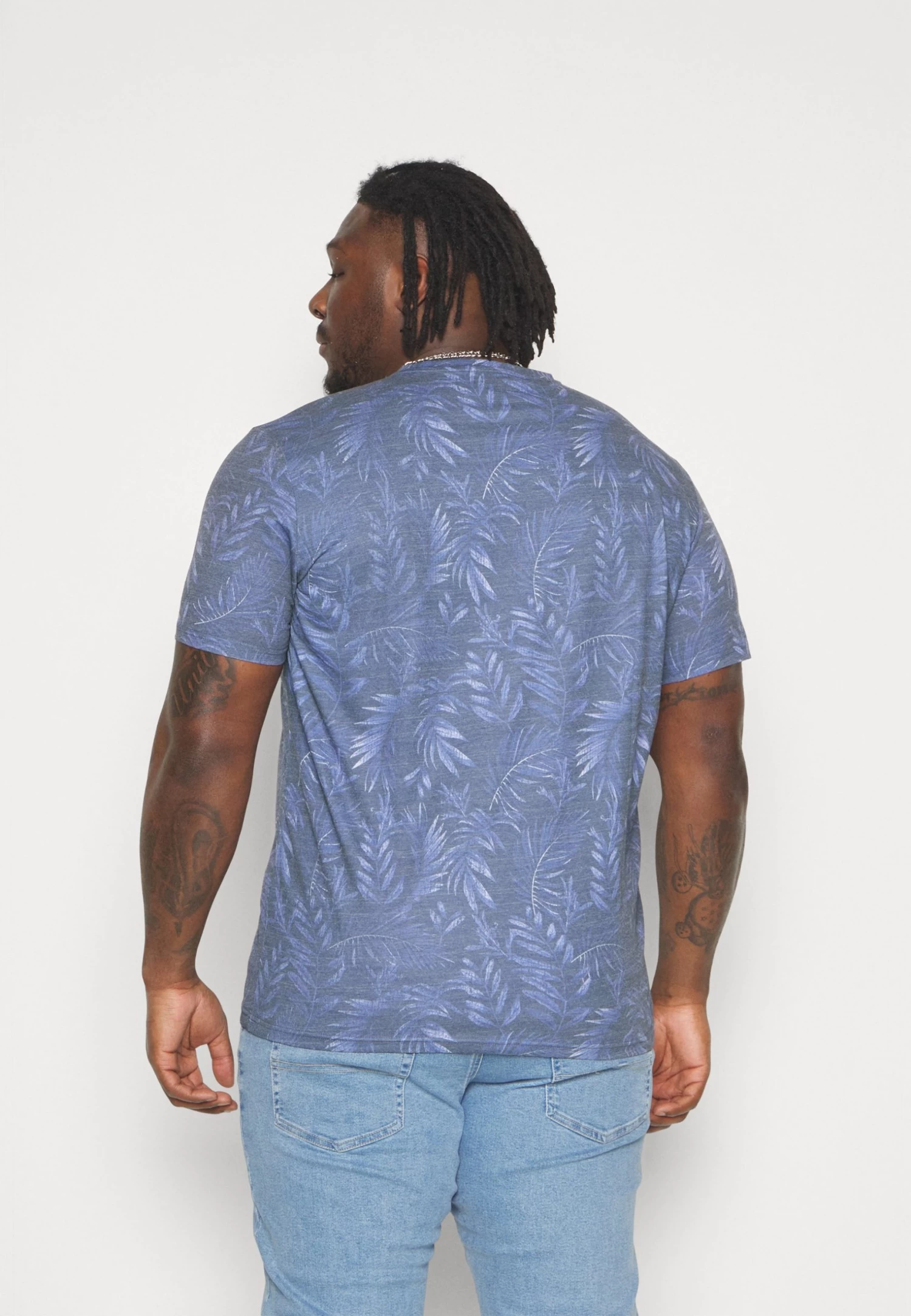 Pier One Print T-Shirt - Dark Blue - Image 3