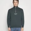 Jack & Jones Jorvesterbro Quarter Zip Hn Sn - Sweatshirt - Magical Forest