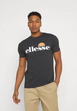 Ellesse Sl Prado Tee - Print T-Shirt - Dark Grey Marl
