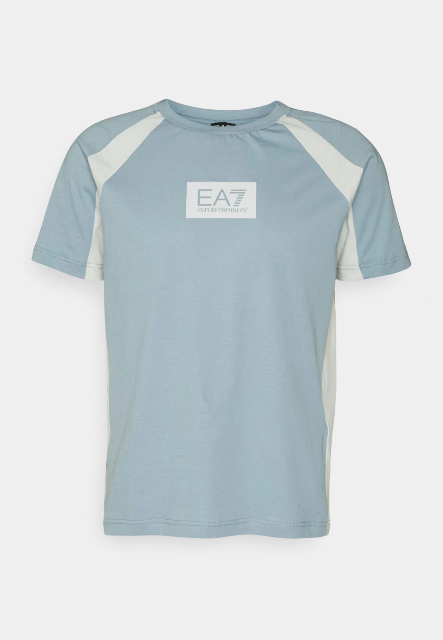EA7 Emporio Armani Print T-Shirt - Light Blue - Image 5