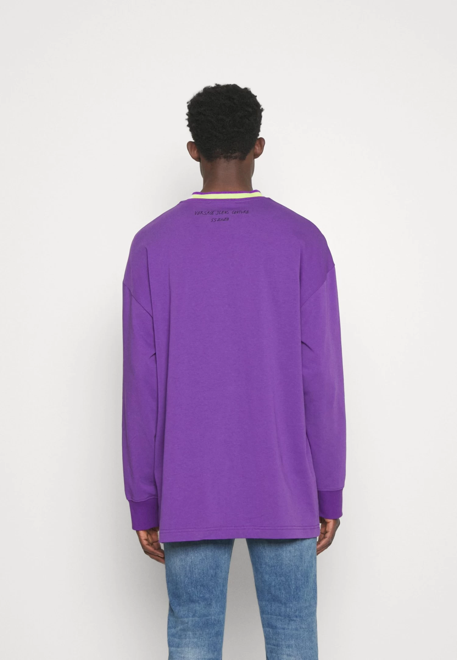 Interlock- Long Sleeved Top - Violet - Image 3