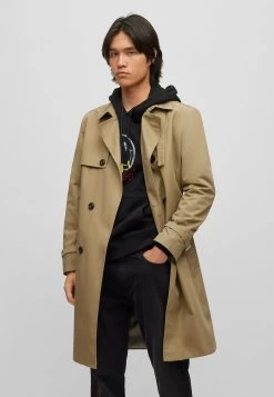 Hugo Maluk - Trenchcoat - Open Brown Two