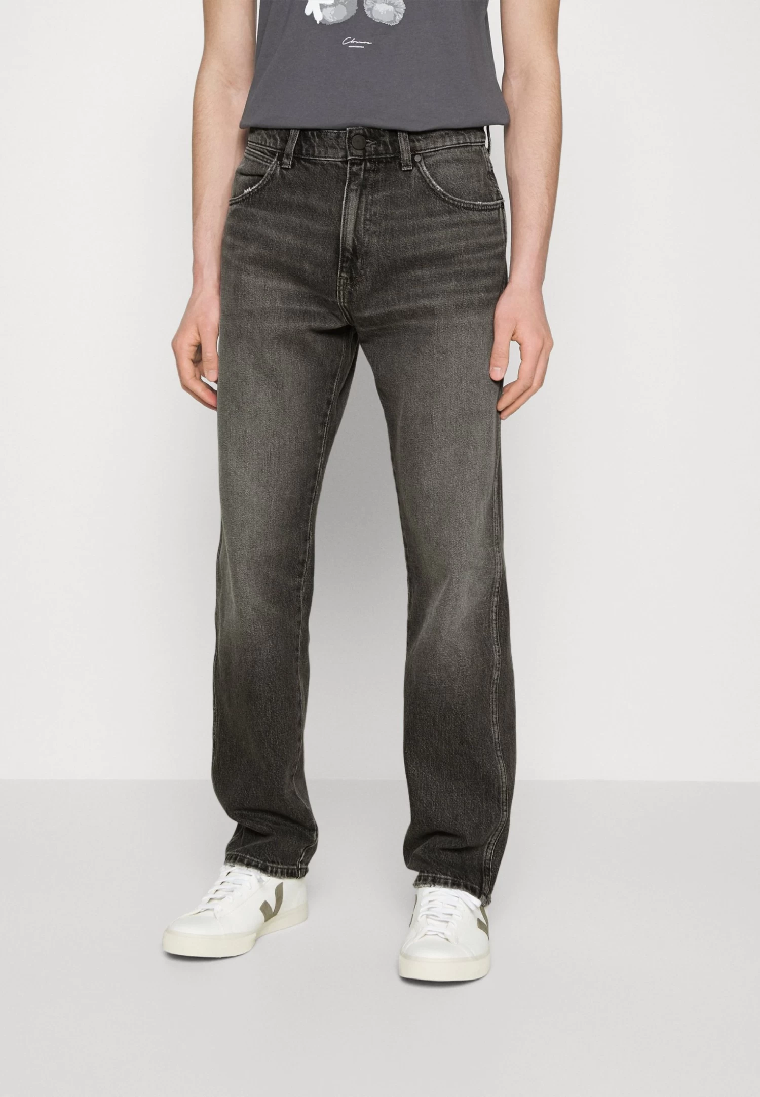 Wrangler Frontier - Straight Leg Jeans - Dark Rose