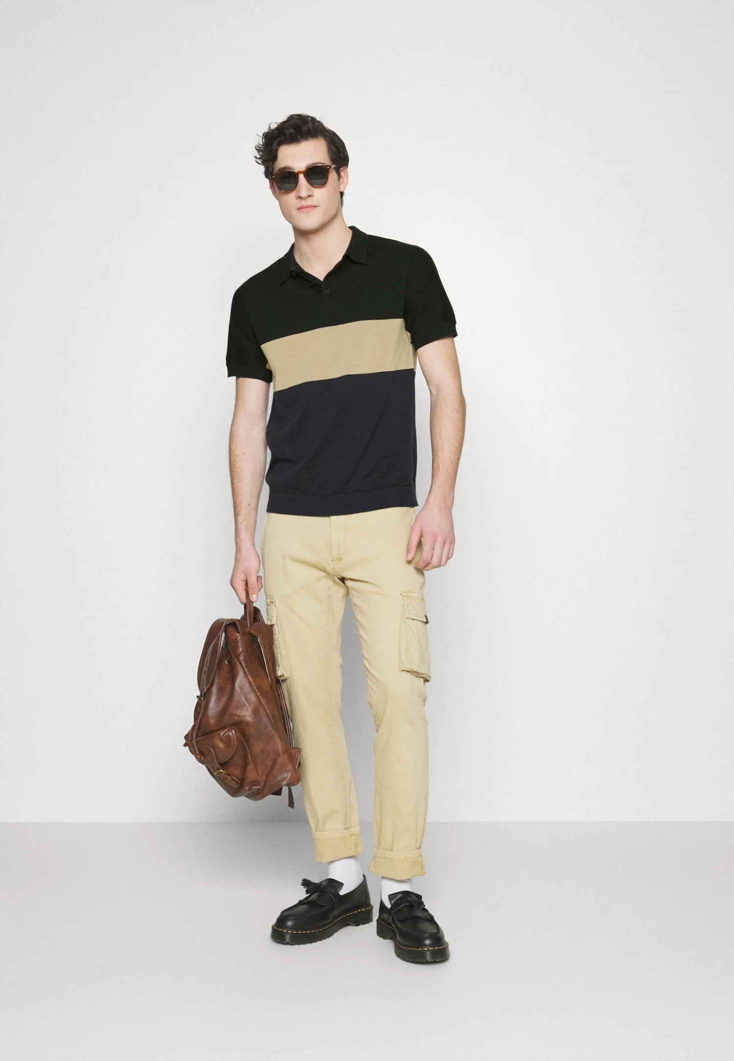 Selected Homme Slhmattis Block - Polo Shirt - Black - Image 2