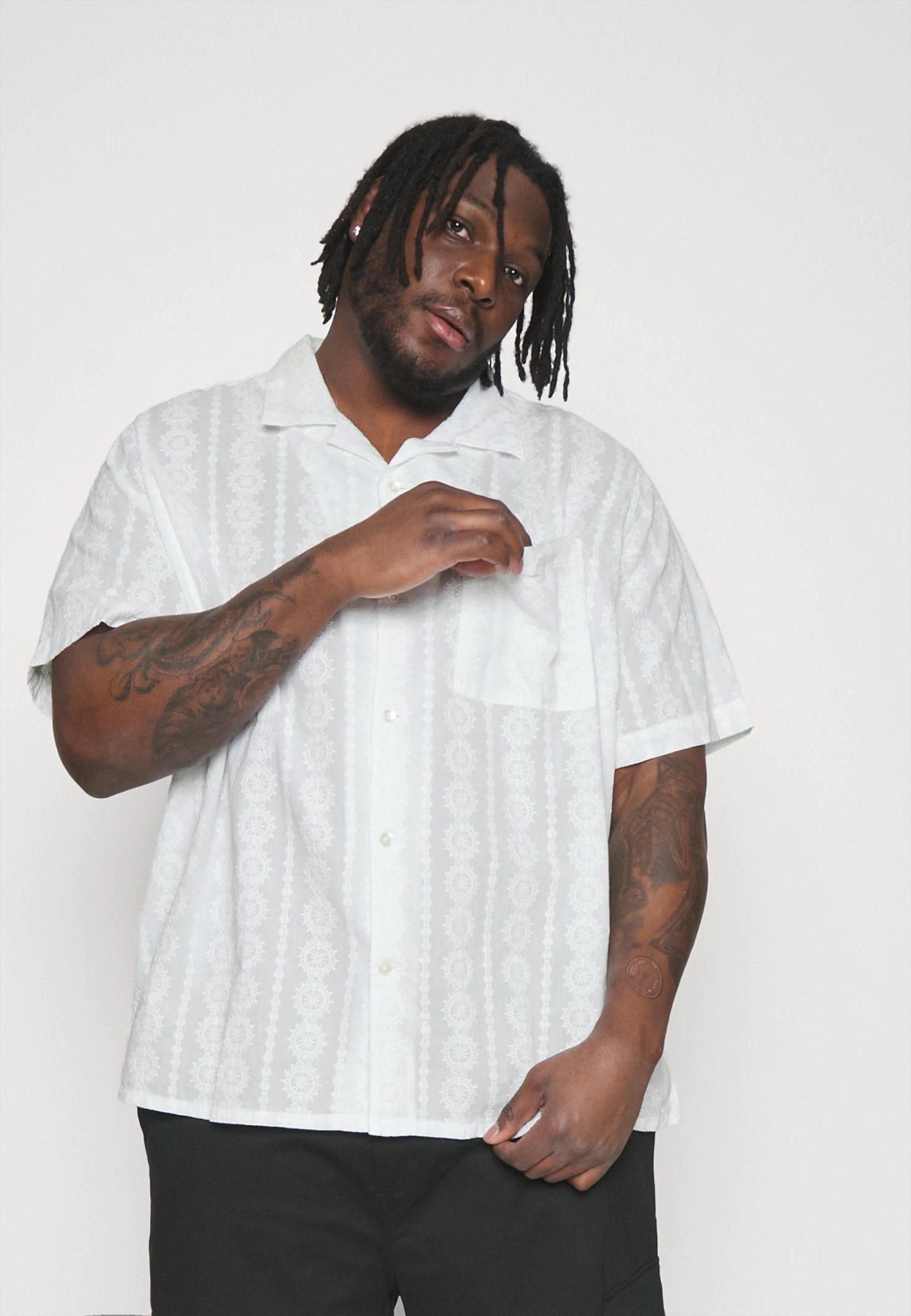 Levi's® Plus Big Sunset Camp Shirt - Shirt - Bright White - Image 4