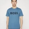 Boss Thinking - Print T-Shirt - Light/Pastel Blue