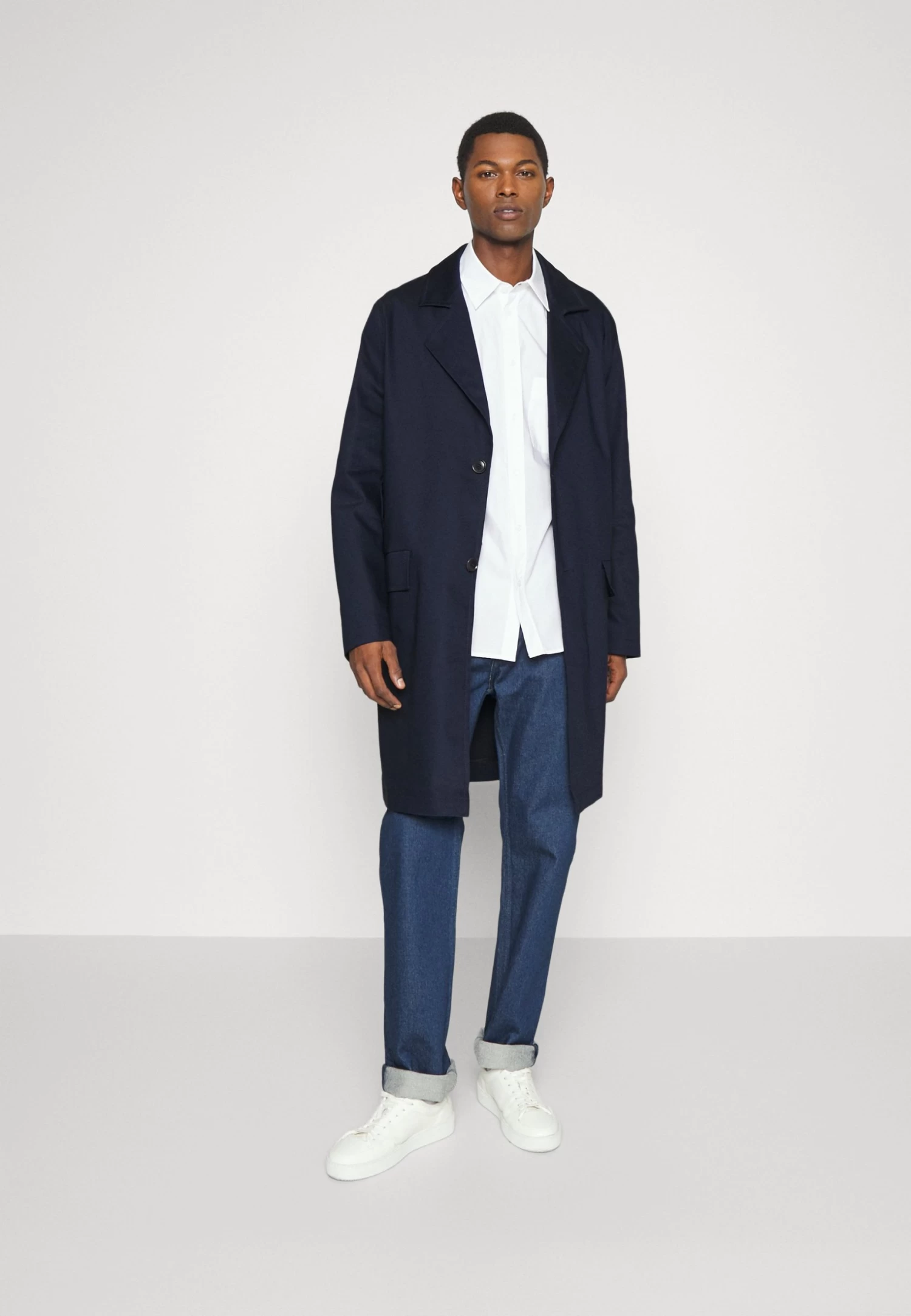 DRYKORN Solano - Classic Coat - Blue - Image 2