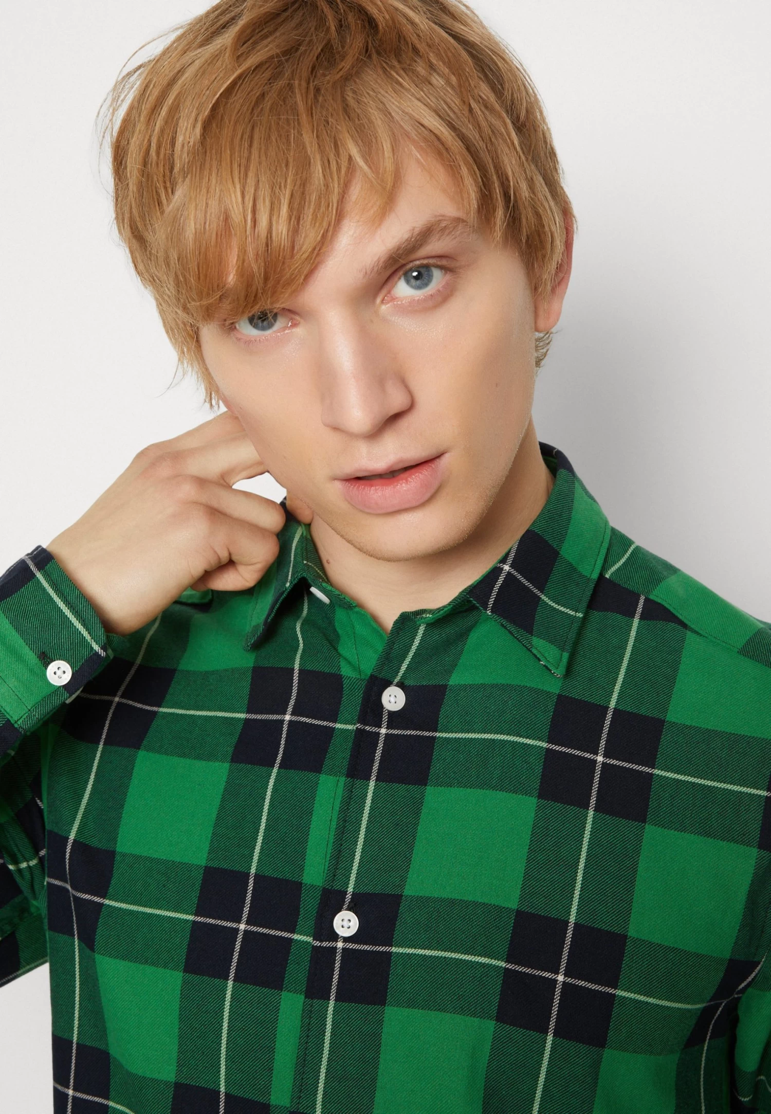 Only & Sons Onsari Slim Shirt - Shirt - Medium Green - Image 4