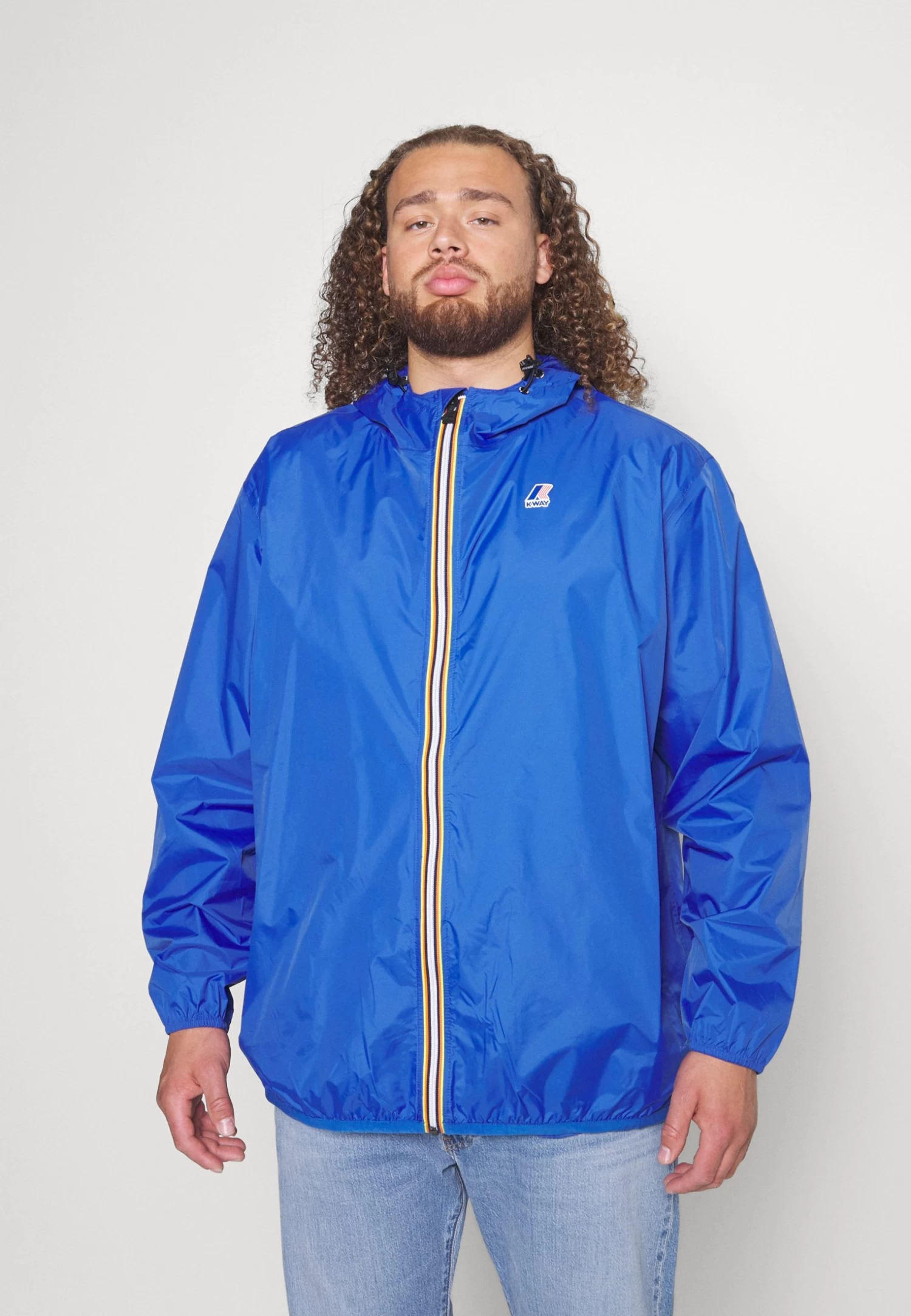K-Way Plus Le Vrai Claude Unisex - Short Coat - Blue Royal - Image 4