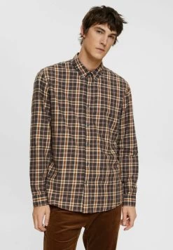 ESPRIT Mit Karos - Shirt - Dark Grey