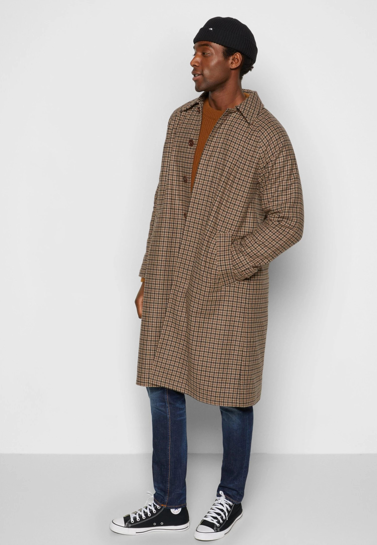 Nudie Jeans Corey - Classic Coat - Brown - Image 5