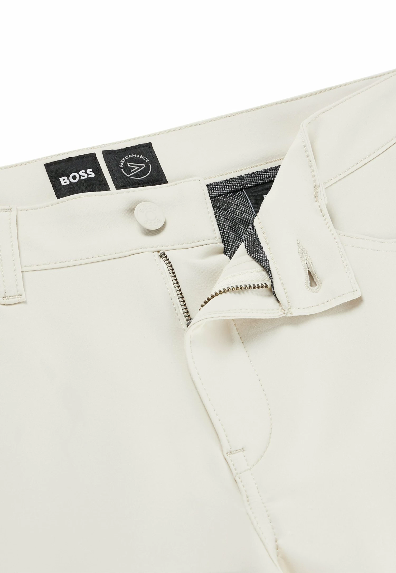 Boss P-Delaware3-1-20 - Straight Leg Jeans - Open White Eleven - Image 6