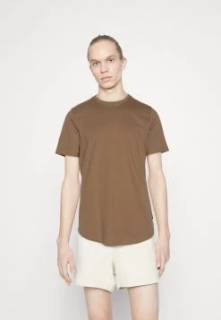 Jack & Jones Jjenoa Ss Crew Neck Noos - Basic T-Shirt - Otter