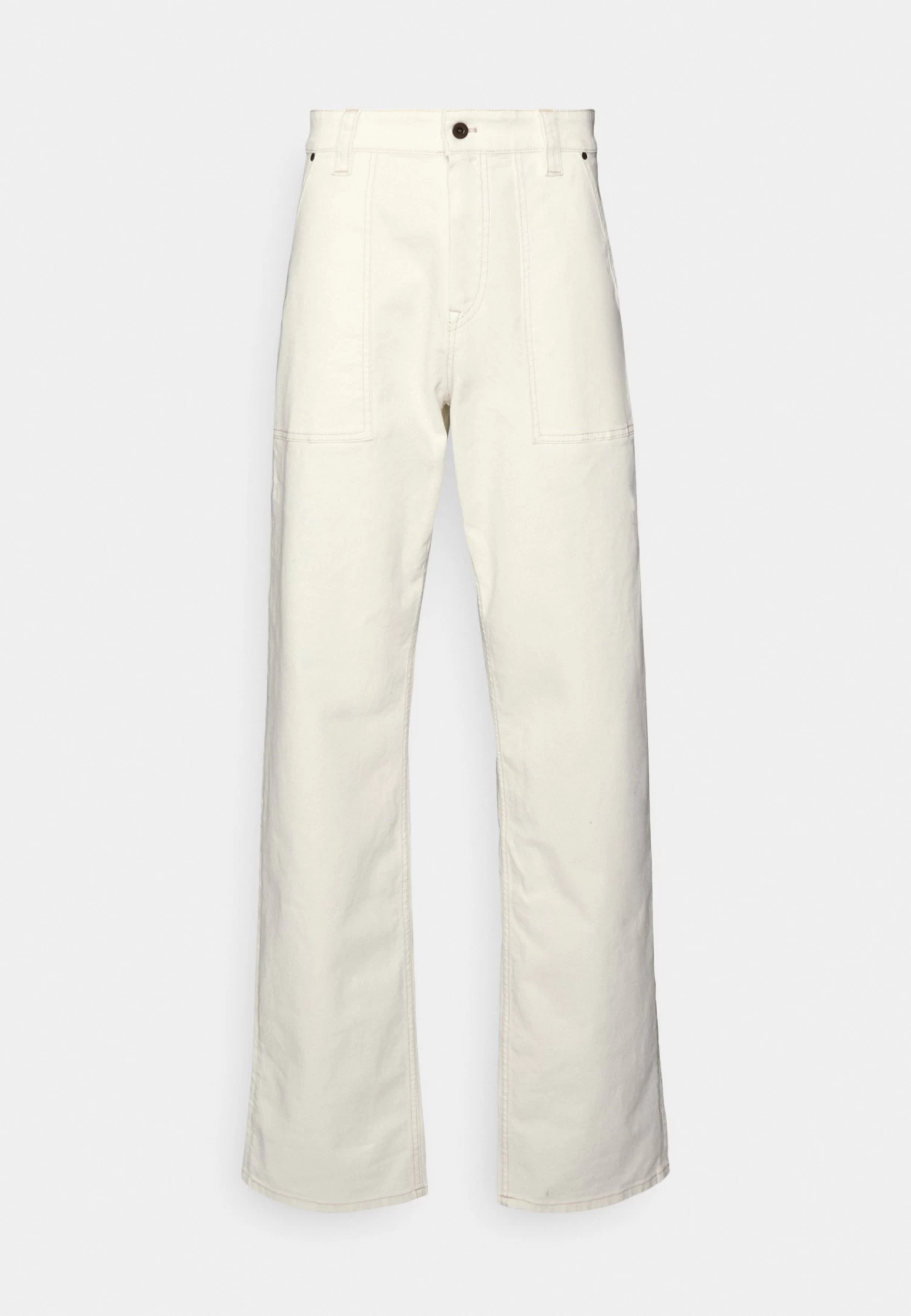 Marc O'Polo Trousers Wide Leg Low Crotch - Relaxed Fit Jeans - Ecru Wash - Image 5