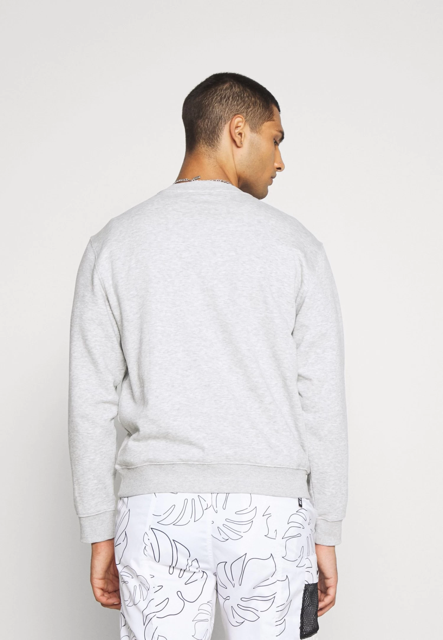 WEEKDAY Standard - Sweatshirt - Grey Melange - Image 3