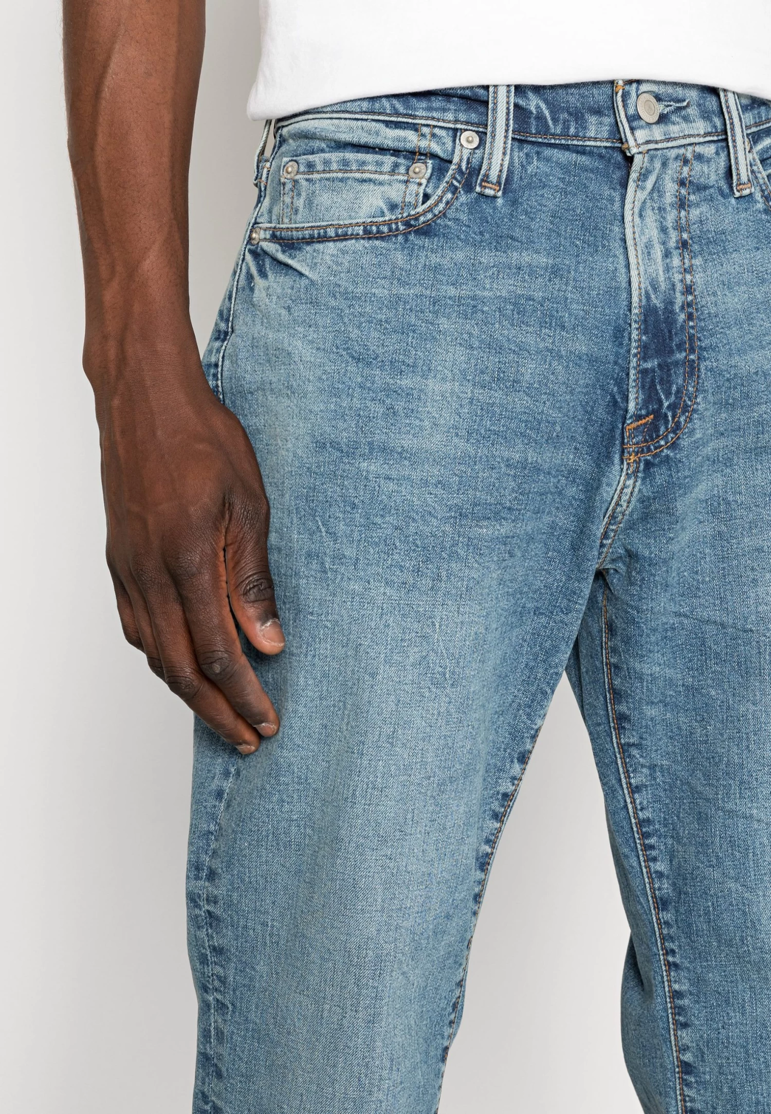 Abercrombie & Fitch Straight Leg Jeans - Dark Wash - Image 5