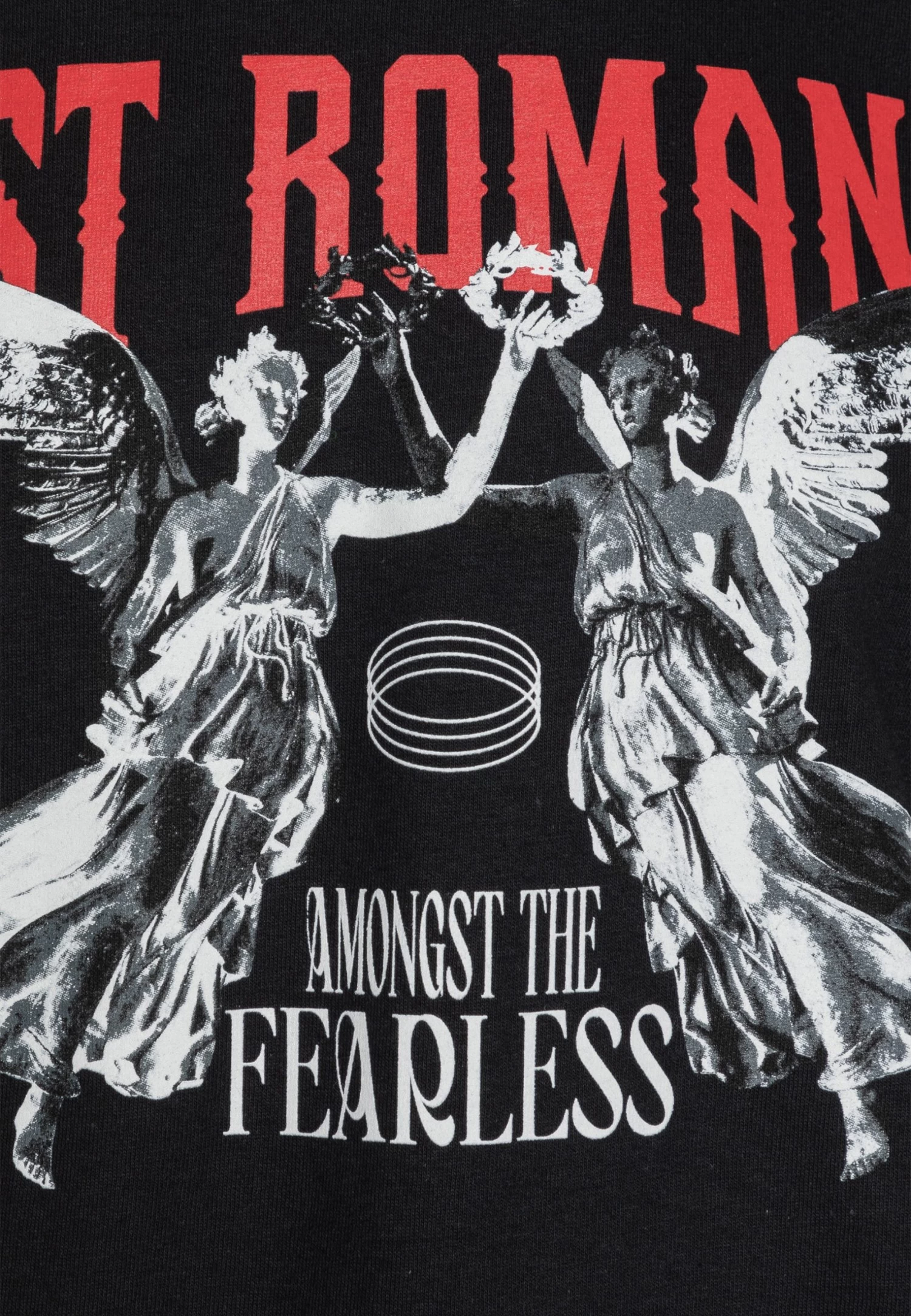 Fearless Tee Unisex - Print T-Shirt - Black - Image 5