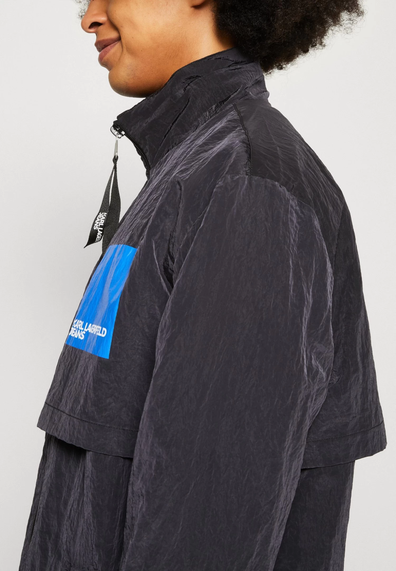 Karl Lagerfeld Jeans Oversized Summer Coat - Parka - Black - Image 6