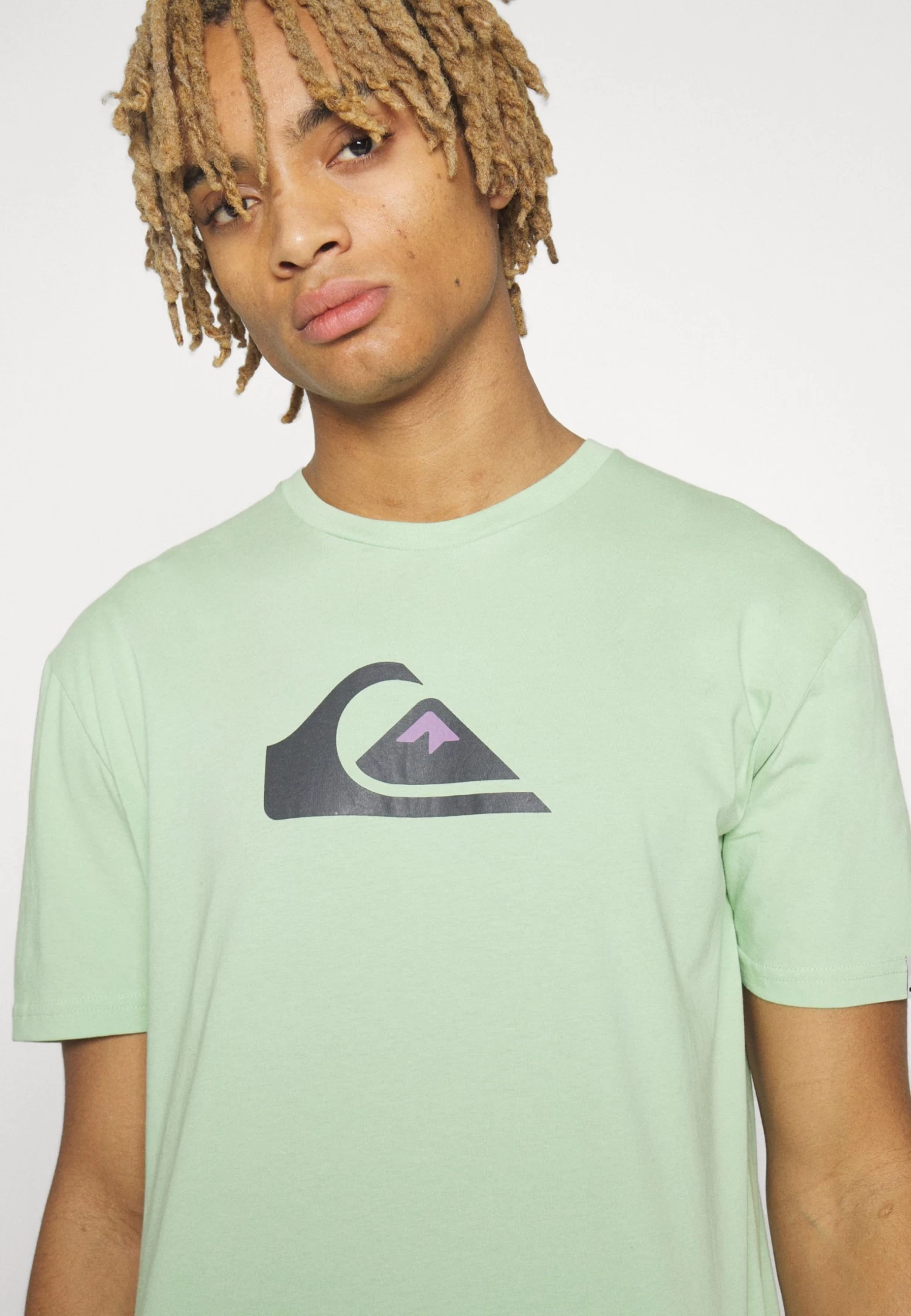 Quiksilver Complogo Byj0 - Print T-Shirt - Sprucestone - Image 7