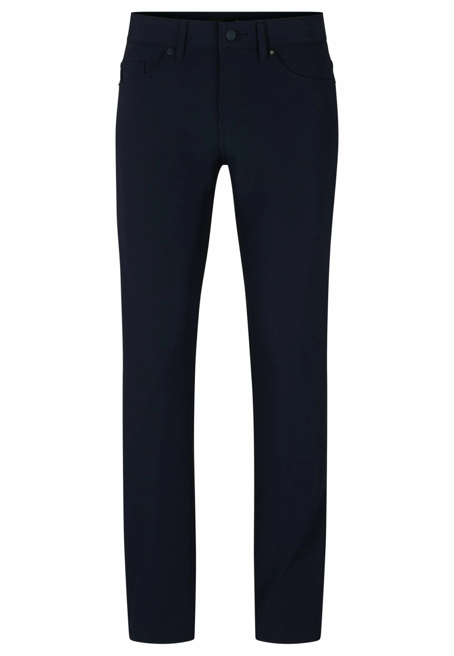 Boss P-Delaware3-1-20 - Straight Leg Jeans - Dark Blue Four - Image 5